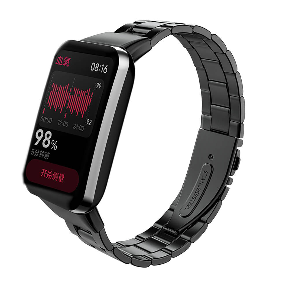 Xiaomi Mi Band 7 Pro KRD-04 Metal Kordon Pembe