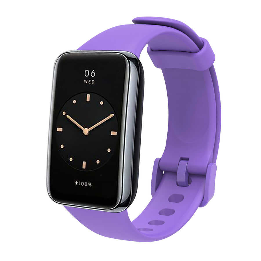 Xiaomi Mi Band 7 Pro KRD-70 Silikon Kordon Turuncu