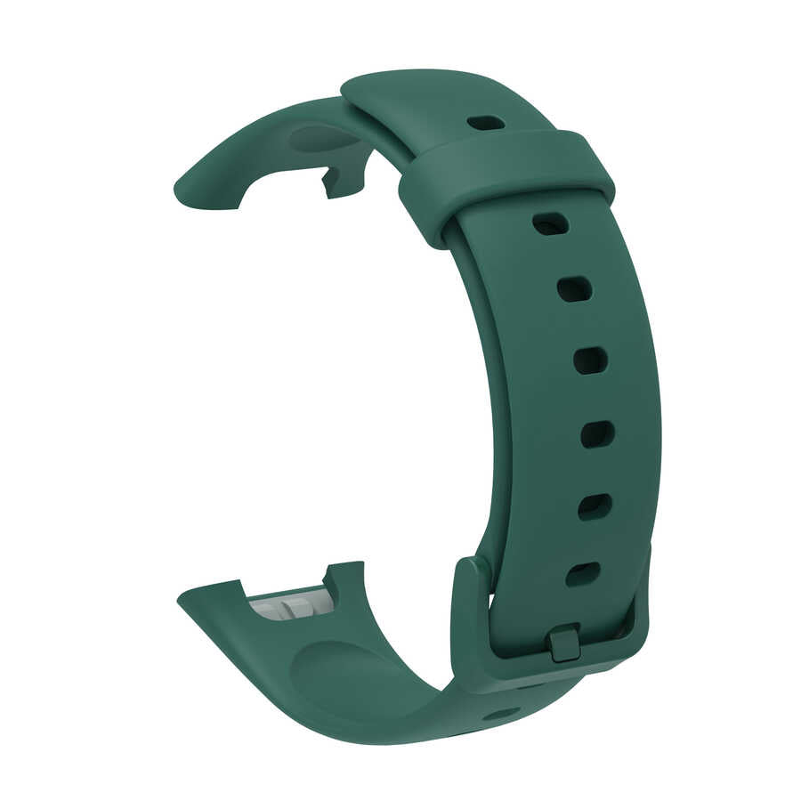 Xiaomi Mi Band 7 Pro KRD-70 Silikon Kordon Koyu Yeşil