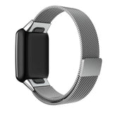 Xiaomi Mi Band 7 Pro Zore KRD-01 Metal Kordon Gümüş