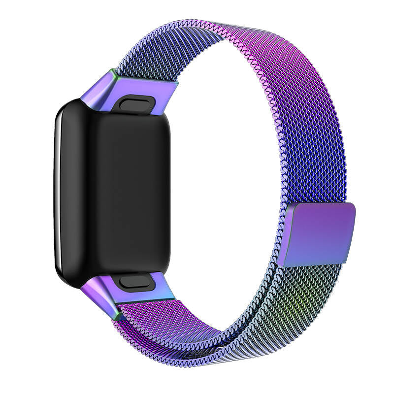 Xiaomi Mi Band 7 Pro Zore KRD-01 Metal Kordon Gümüş
