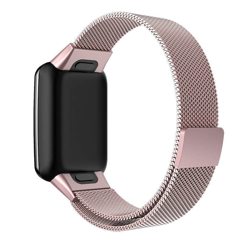 Xiaomi Mi Band 7 Pro Zore KRD-01 Metal Kordon Gümüş