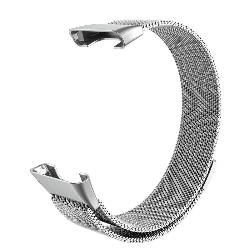 Xiaomi Mi Band 7 Pro Zore KRD-01 Metal Kordon Gümüş
