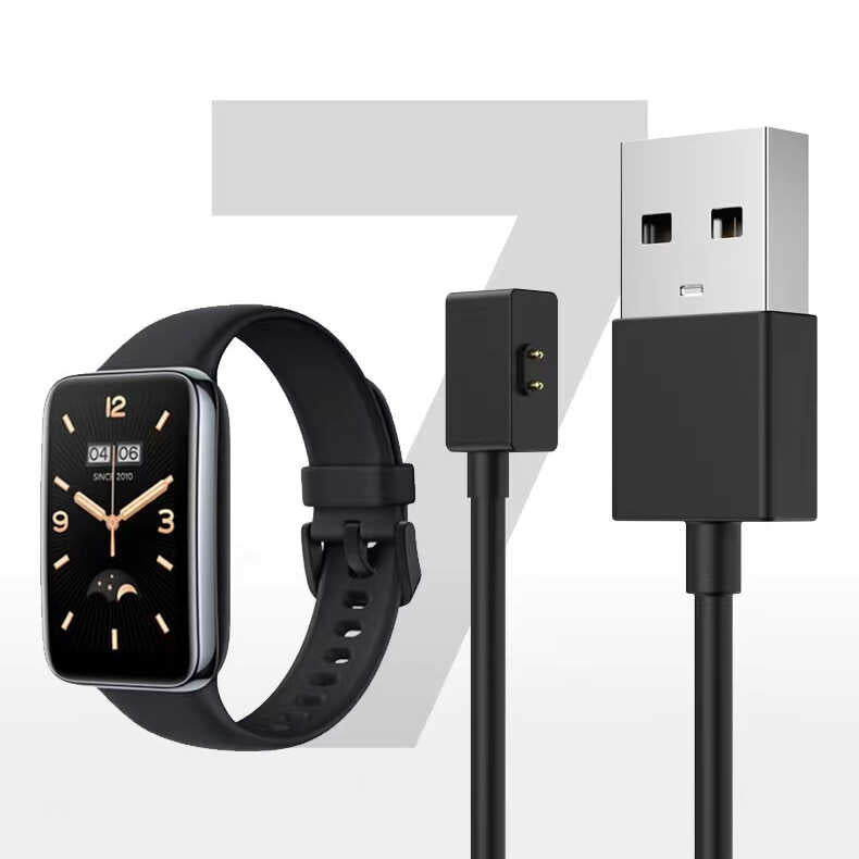 Xiaomi Mi Band 7 Pro Zore Usb Şarj Kablosu Siyah