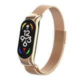 Xiaomi Mi Band 7 Zore KRD-01 Metal Kordon Rose Gold