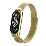 Xiaomi Mi Band 7 Zore KRD-01 Metal Kordon Gold