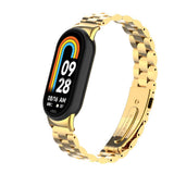 Xiaomi Mi Band 8 KRD-04 Metal Kordon Gümüş