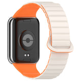 Xiaomi Mi Band 8 Pro Silikon Kordon Zore KRD-105 Strap Kayış Starlight-Turuncu