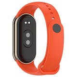 Xiaomi Mi Band 8 Serisi Klasik Kordon Silikon Strap Kayış Kum Pembe