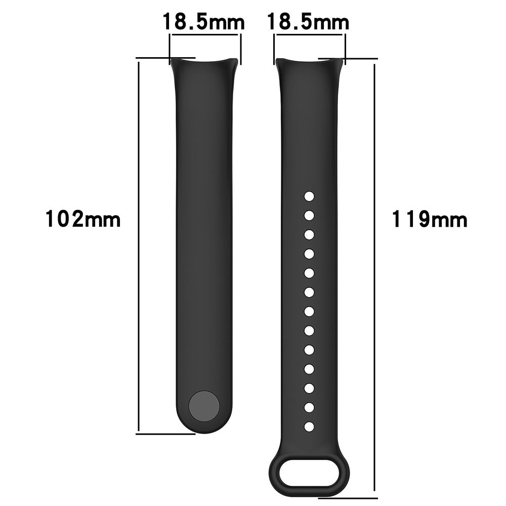 Xiaomi Mi Band 8 Serisi Klasik Kordon Silikon Strap Kayış Sarı