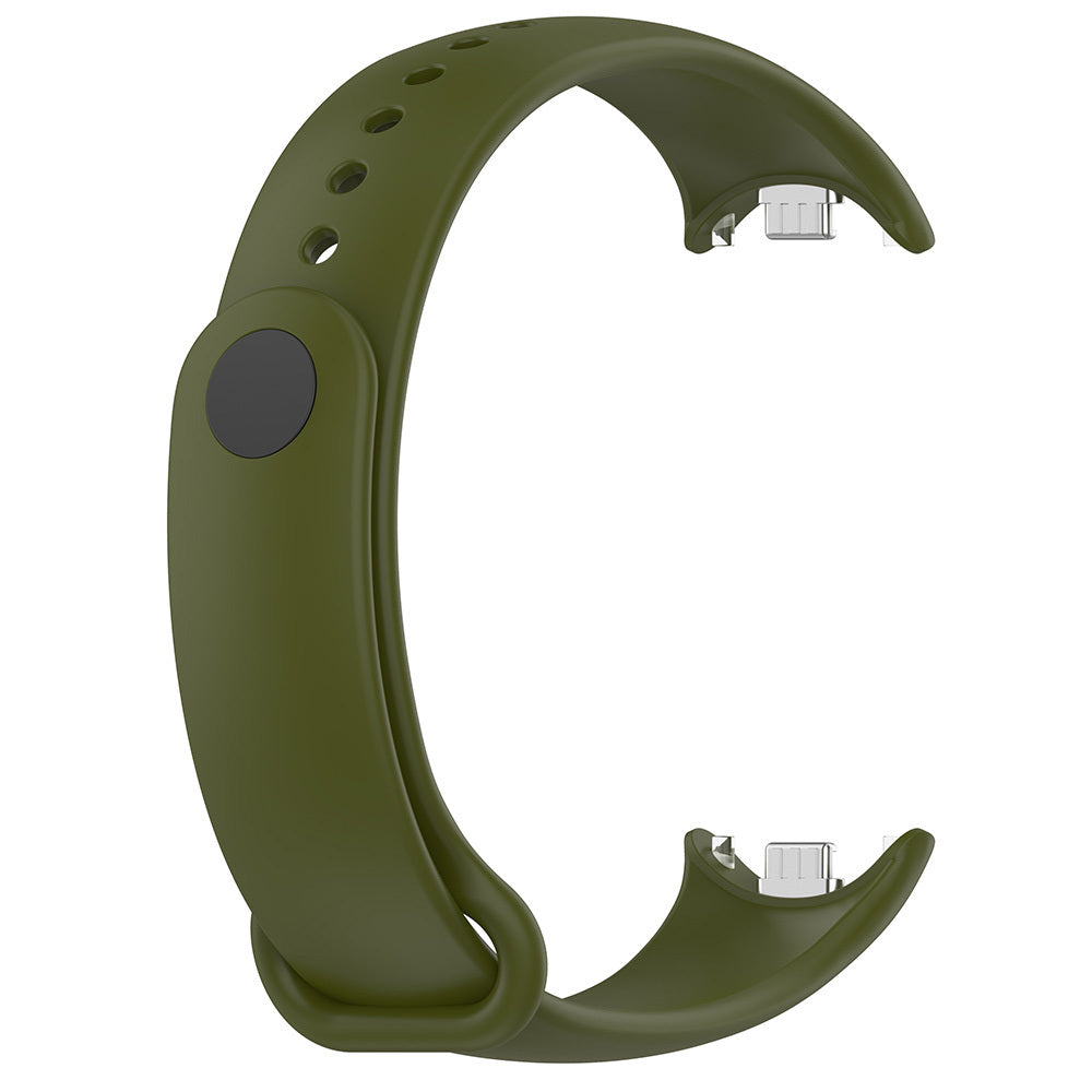 Xiaomi Mi Band 8 Serisi Klasik Kordon Silikon Strap Kayış Sarı