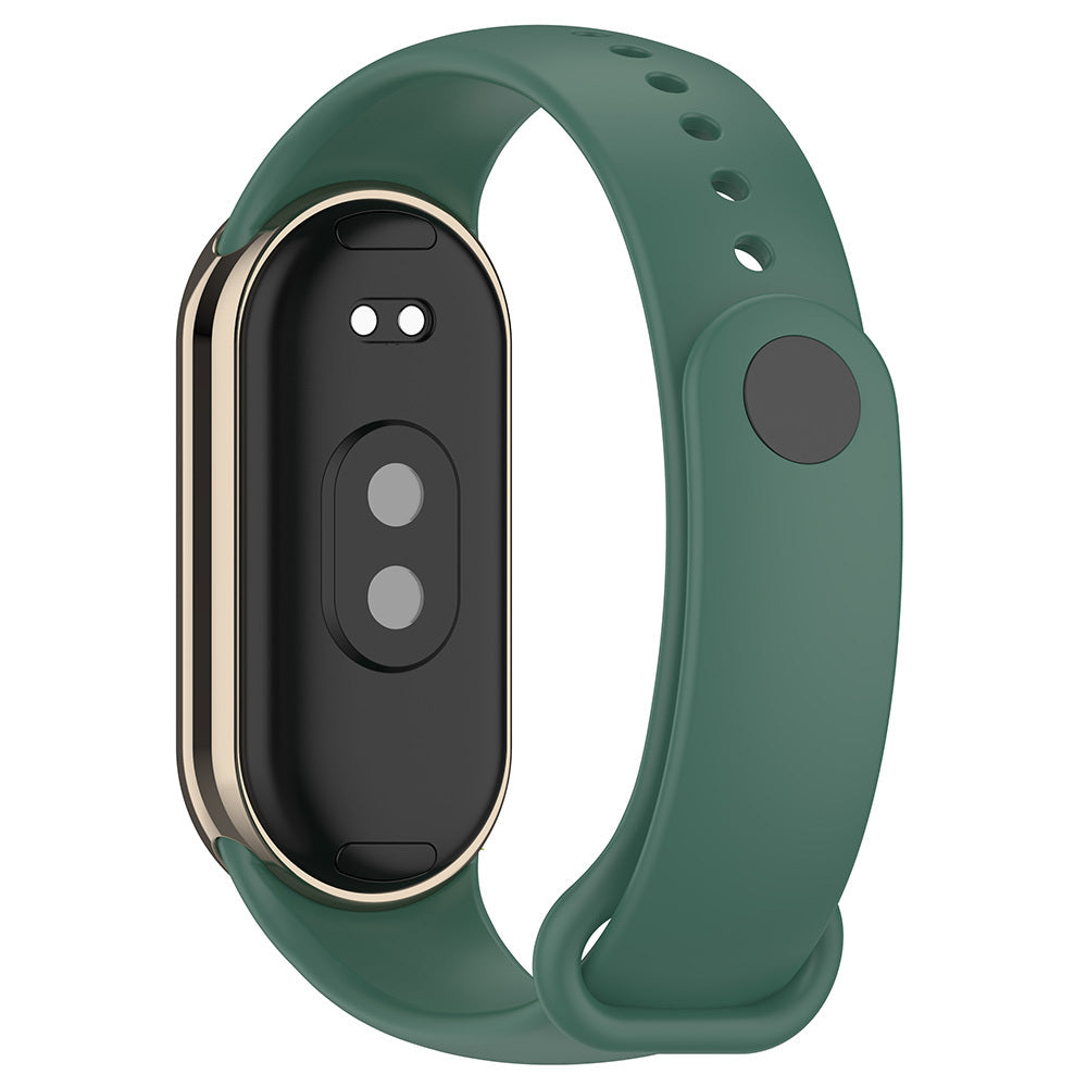Xiaomi Mi Band 8 Serisi Klasik Kordon Silikon Strap Kayış Beyaz