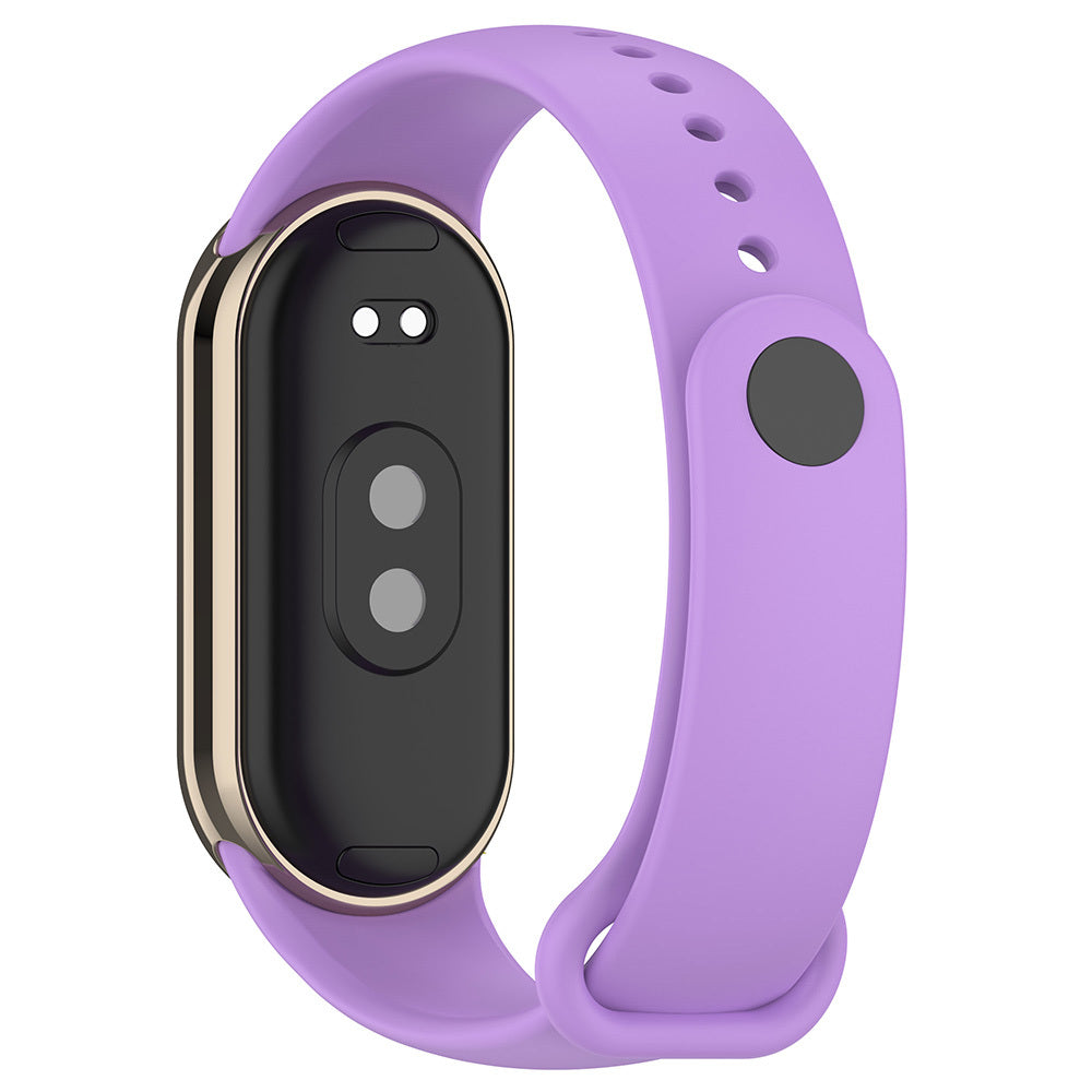 Xiaomi Mi Band 8 Serisi Klasik Kordon Silikon Strap Kayış Beyaz