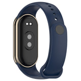 Xiaomi Mi Band 8 Serisi Klasik Kordon Silikon Strap Kayış Kum Pembe