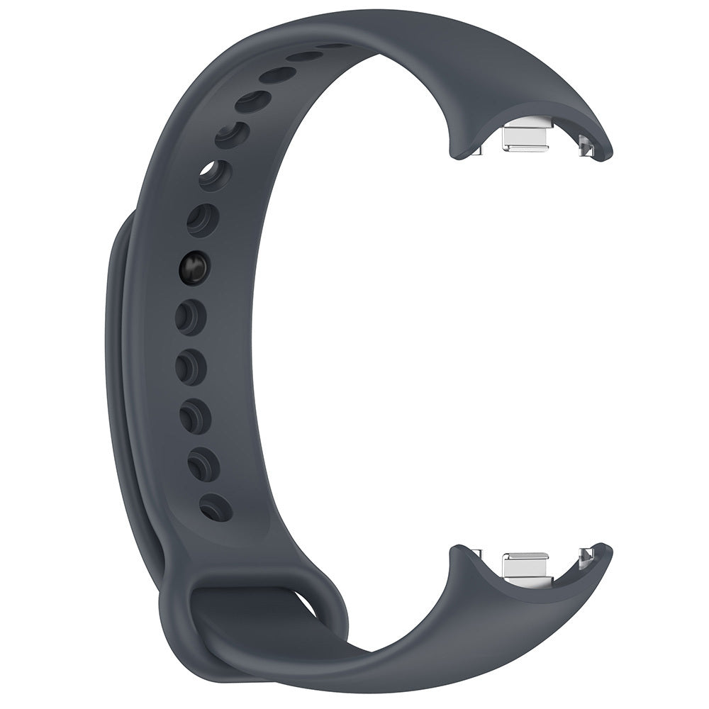 Xiaomi Mi Band 8 Serisi Klasik Kordon Silikon Strap Kayış Beyaz