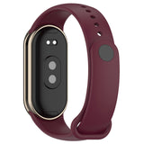 Xiaomi Mi Band 8 Serisi Klasik Kordon Silikon Strap Kayış Beyaz