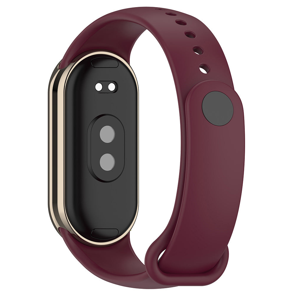 Xiaomi Mi Band 8 Serisi Klasik Kordon Silikon Strap Kayış Sarı