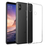 Xiaomi Mi Max 3 Kılıf Zore Süper Silikon Kapak Renksiz