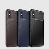Xiaomi Mi Max 3 Kılıf Zore Negro Silikon Kapak Lacivert