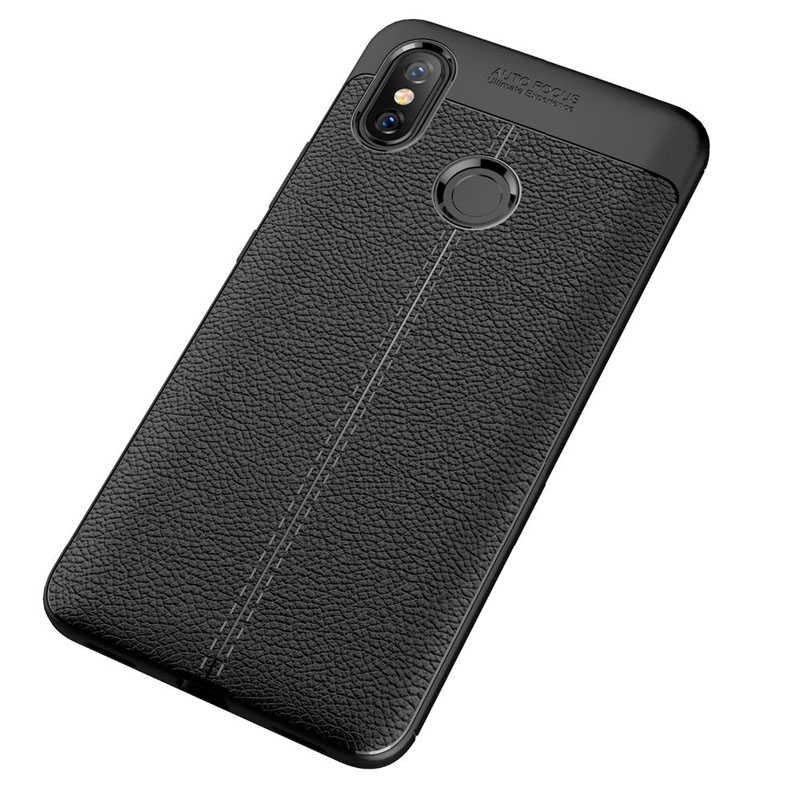 Xiaomi Mi Max 3 Kılıf Zore Niss Silikon Kapak Lacivert
