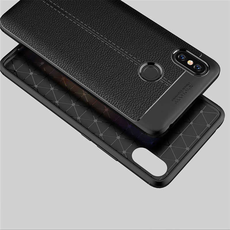 Xiaomi Mi Max 3 Kılıf Zore Niss Silikon Kapak Lacivert