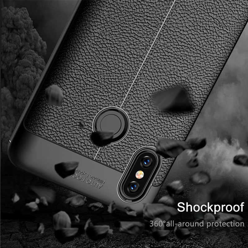 Xiaomi Mi Max 3 Kılıf Zore Niss Silikon Kapak Siyah
