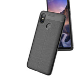 Xiaomi Mi Max 3 Kılıf Zore Niss Silikon Kapak Lacivert