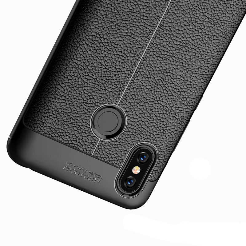 Xiaomi Mi Max 3 Kılıf Zore Niss Silikon Kapak Lacivert
