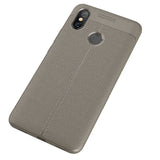 Xiaomi Mi Max 3 Kılıf Zore Niss Silikon Kapak Gri