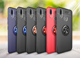 Xiaomi Mi Max 3 Kılıf Zore Ravel Silikon Kapak Siyah