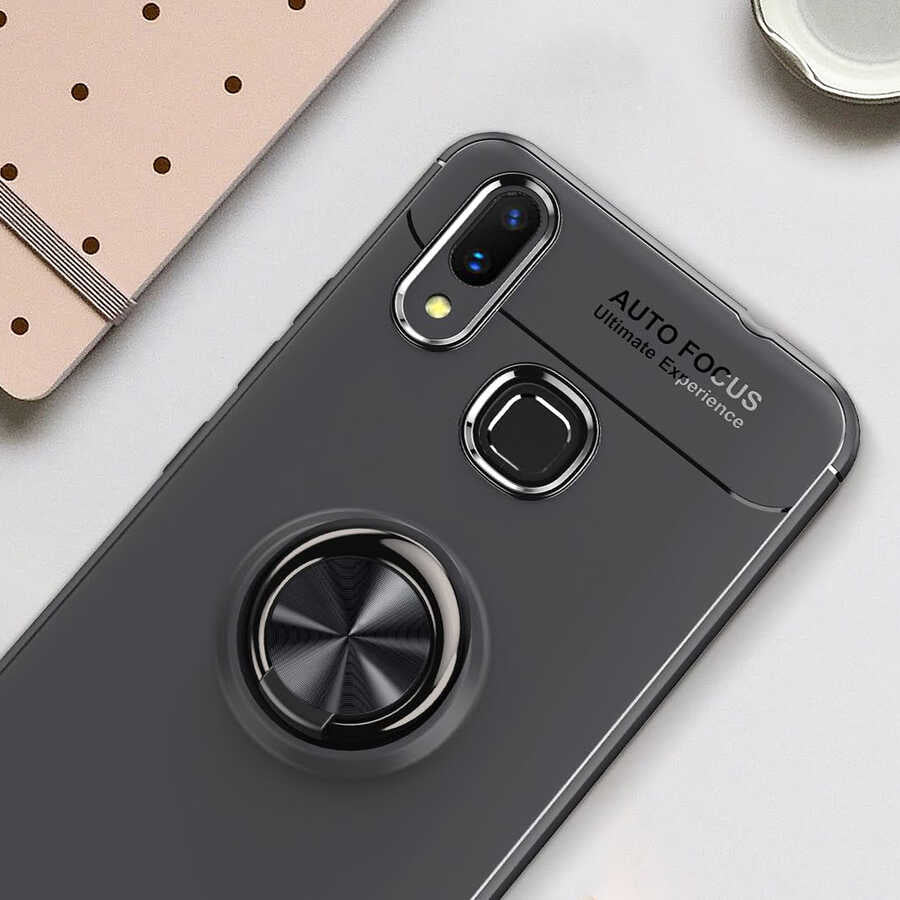 Xiaomi Mi Max 3 Kılıf Zore Ravel Silikon Kapak Kırmızı