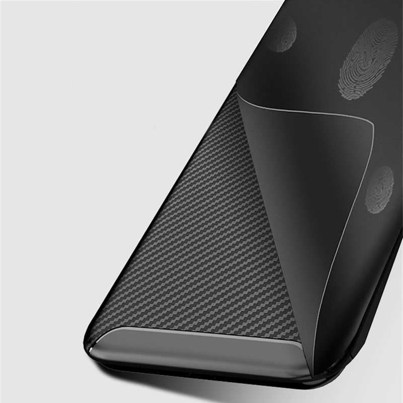 Xiaomi Mi Mix 3 Kılıf Zore Negro Silikon Kapak Siyah
