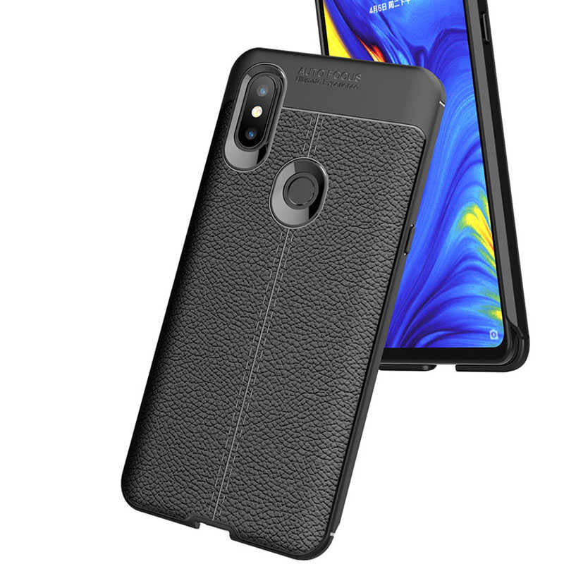Xiaomi Mi Mix 3 Kılıf Zore Niss Silikon Kapak Siyah