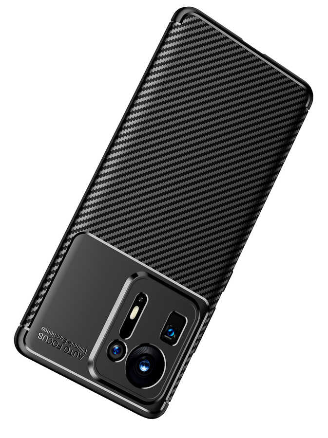 Xiaomi Mi Mix 4 Kılıf Zore Negro Silikon Kapak Siyah