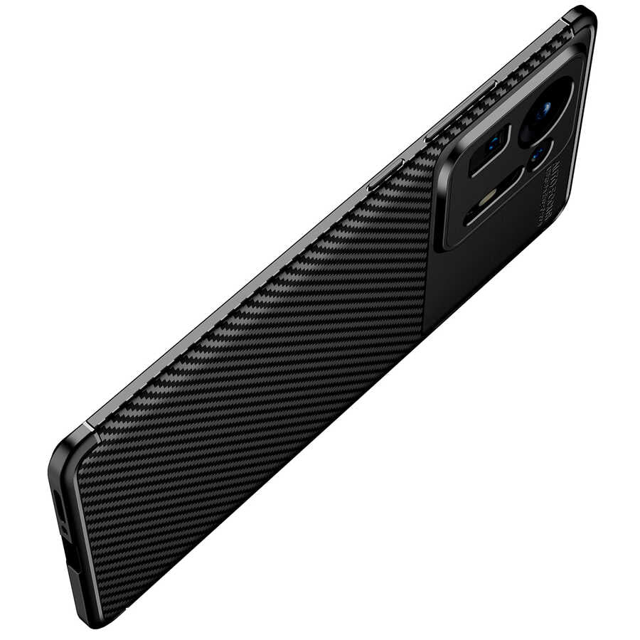 Xiaomi Mi Mix 4 Kılıf Zore Negro Silikon Kapak Siyah