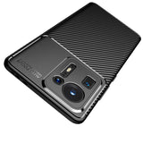 Xiaomi Mi Mix 4 Kılıf Zore Negro Silikon Kapak Kahverengi
