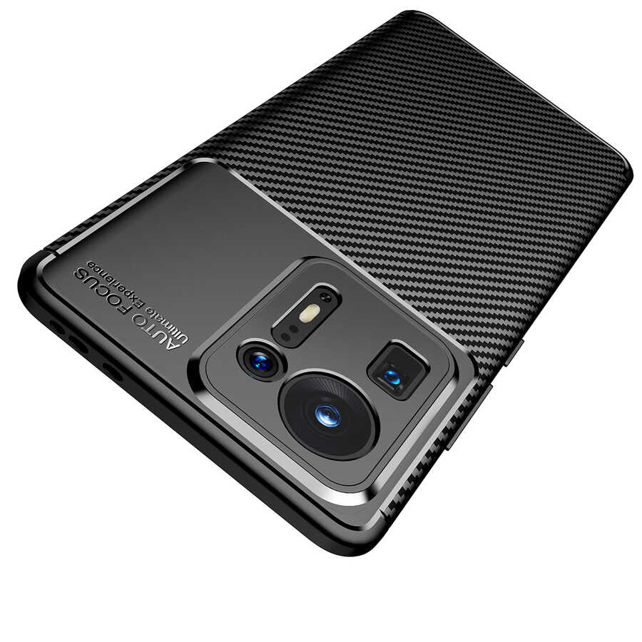 Xiaomi Mi Mix 4 Kılıf Zore Negro Silikon Kapak Siyah