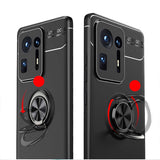 Xiaomi Mi Mix 4 Kılıf Zore Ravel Silikon Kapak Siyah-Mavi