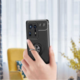 Xiaomi Mi Mix 4 Kılıf Zore Ravel Silikon Kapak Siyah-Mavi