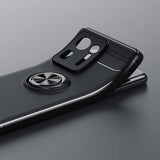 Xiaomi Mi Mix 4 Kılıf Zore Ravel Silikon Kapak Siyah-Mavi