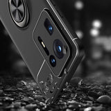 Xiaomi Mi Mix 4 Kılıf Zore Ravel Silikon Kapak Siyah-Mavi