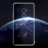 Xiaomi Mi Mix Kılıf Zore Süper Silikon Kapak Renksiz