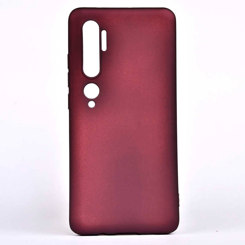 Xiaomi Mi Note 10 Kılıf Zore Premier Silikon Kapak Siyah
