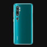 Xiaomi Mi Note 10 Kılıf Zore Süper Silikon Kapak Renksiz