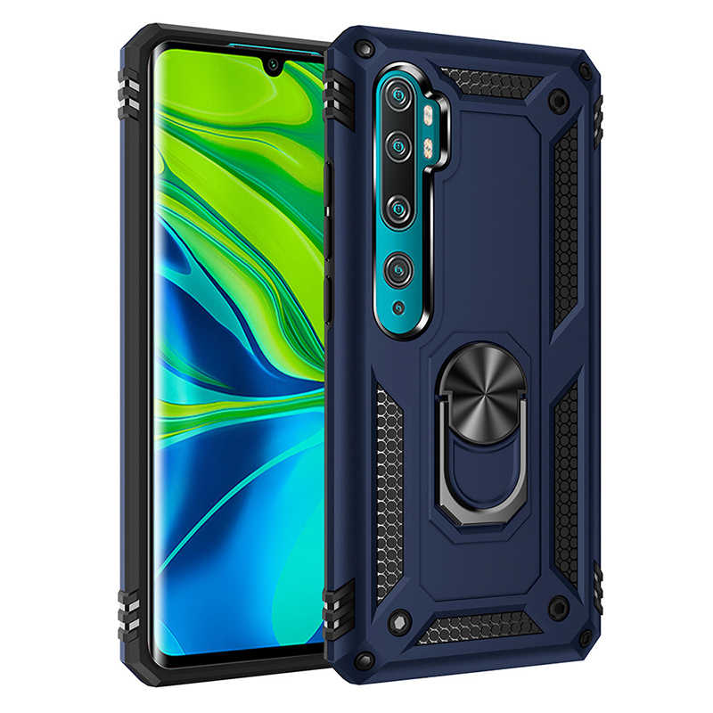 Xiaomi Mi Note 10 Kılıf Zore Vega Kapak Gold