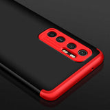 Xiaomi Mi Note 10 Lite Kılıf Zore Ays Kapak Siyah-Mavi