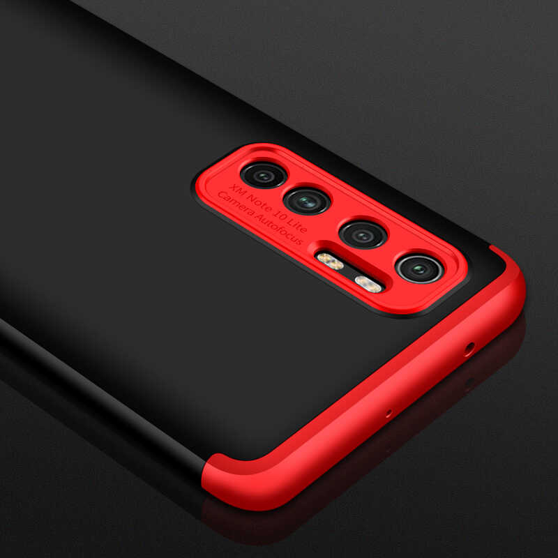 Xiaomi Mi Note 10 Lite Kılıf Zore Ays Kapak Mavi