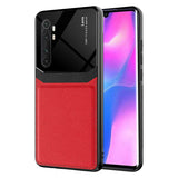 Xiaomi Mi Note 10 Lite Kılıf Zore Emiks Kapak Kırmızı