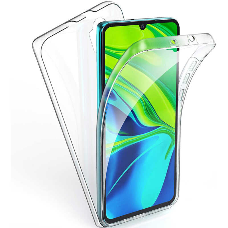 Xiaomi Mi Note 10 Lite Kılıf Zore Enjoy Kapak Renksiz