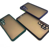 Xiaomi Mi Note 10 Lite Kılıf Zore Hux Kapak Turkuaz